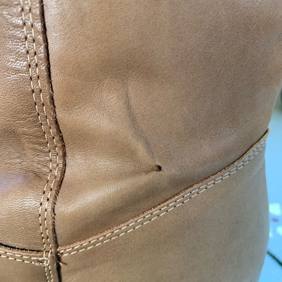 Tan Leather Boots - Le Chateau - Picture 7 of 9